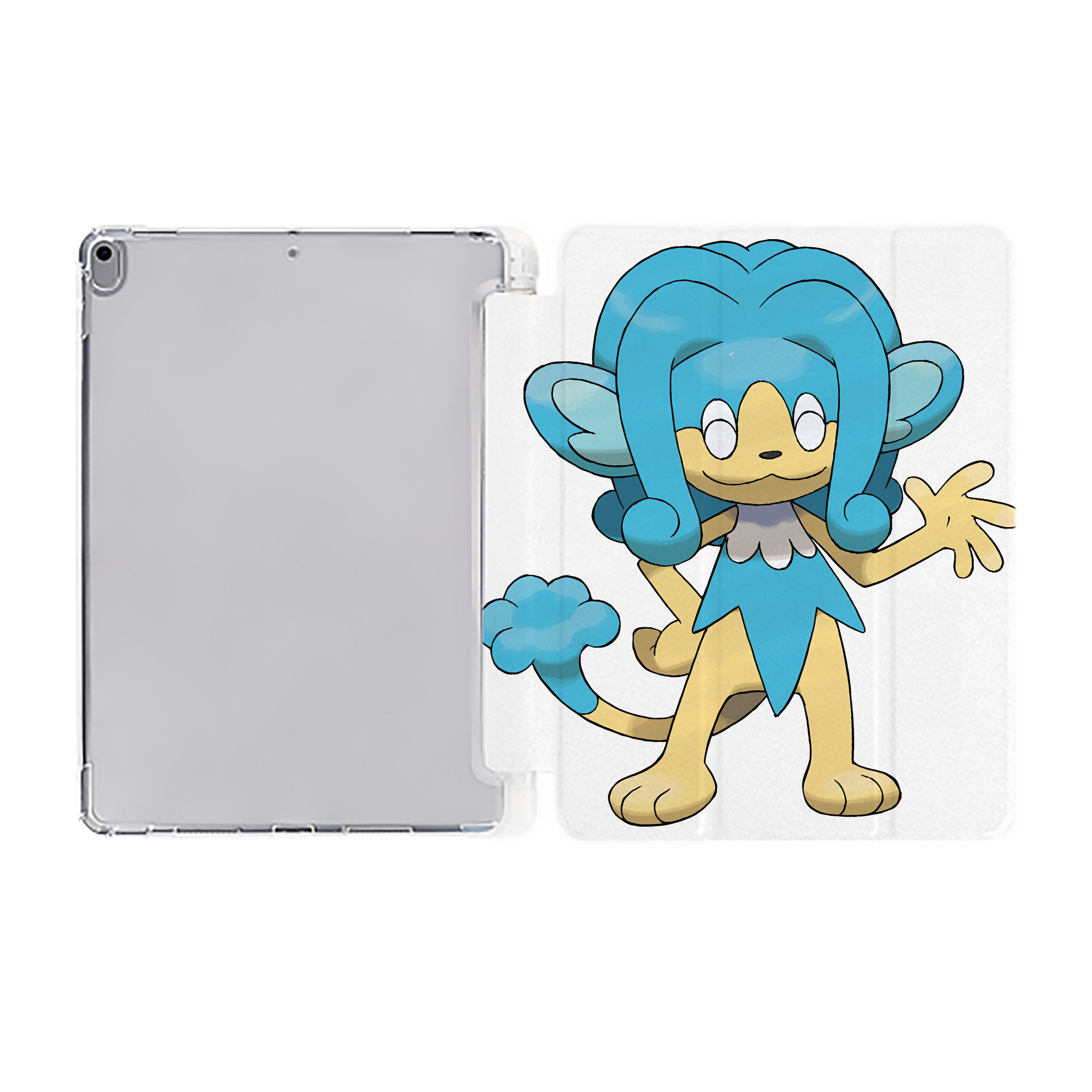 （画像用） ポケットモンスター Pokémon IPad ケース ペン収納付き 三つ折りスタンド PUレザー×シリコン 対応機種9.5/10.5/10.9インチ